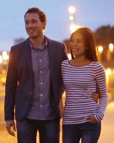 Couple heureux mis en avant sur MyLadyboyCupid